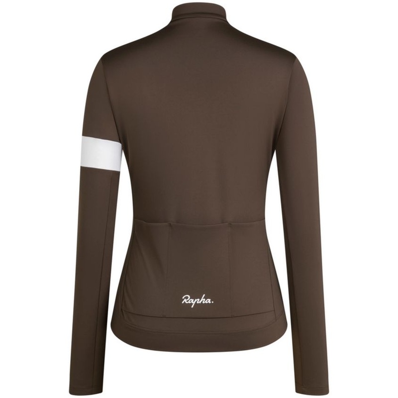 Rapha Core long sleeve women jersey - Brown