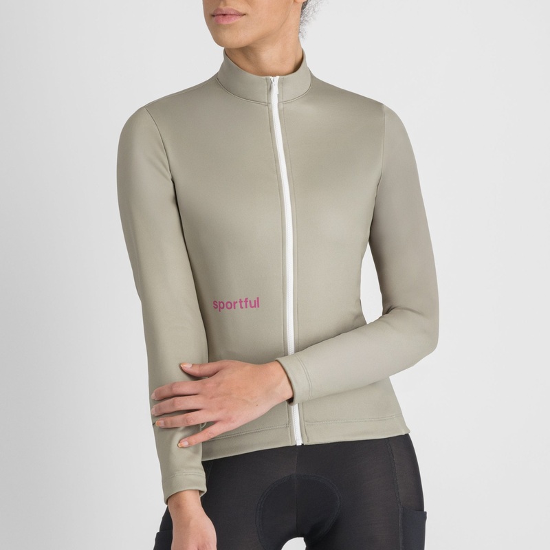 Sportful Classic Thermal women long sleeve jersey - Green