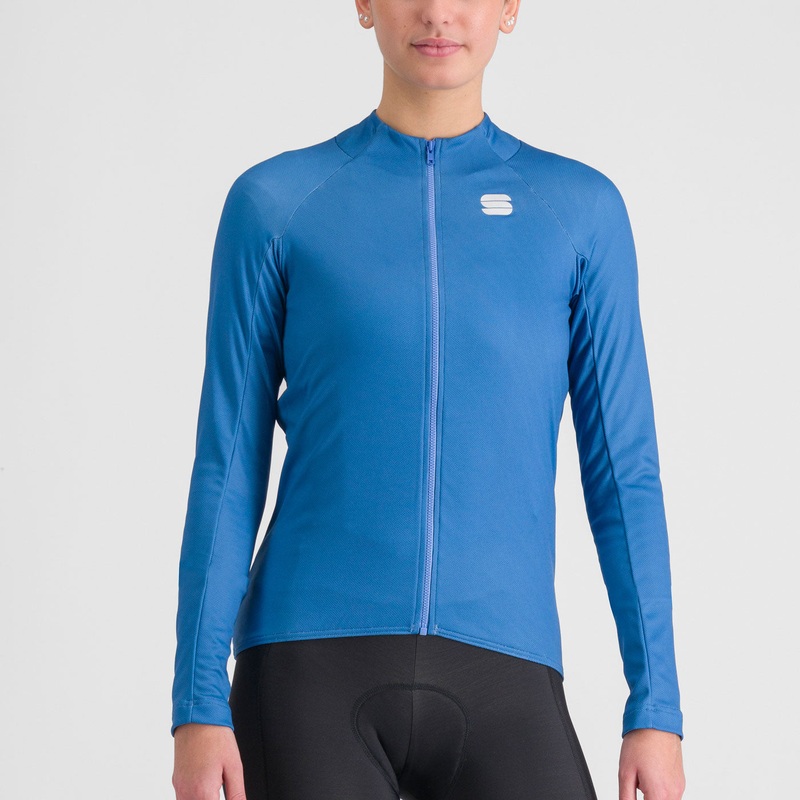 Sportful Matchy women long-sleeved jersey - Light Blue