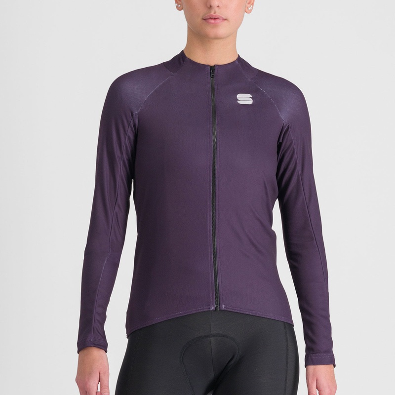 Sportful Matchy women long-sleeved jersey - Violet