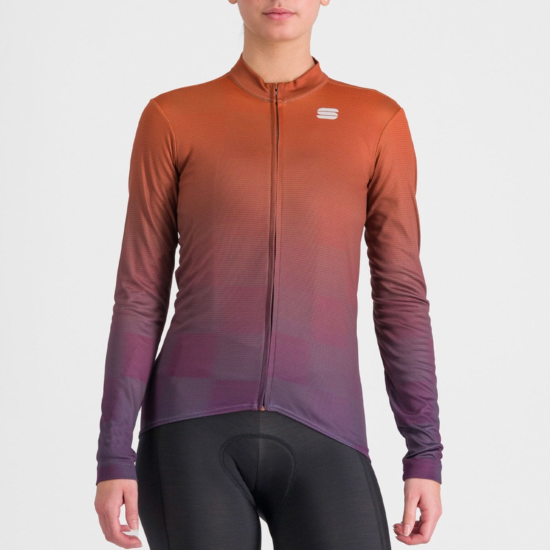 Sportful Rocket women long sleeve jersey - Red