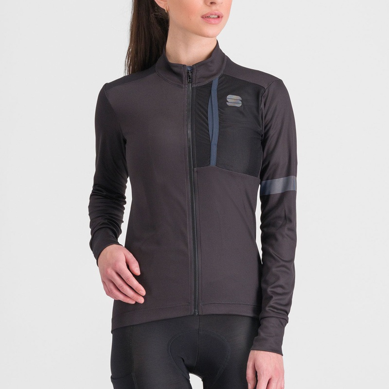 Sportful Supergiara women long sleeve jersey - Black