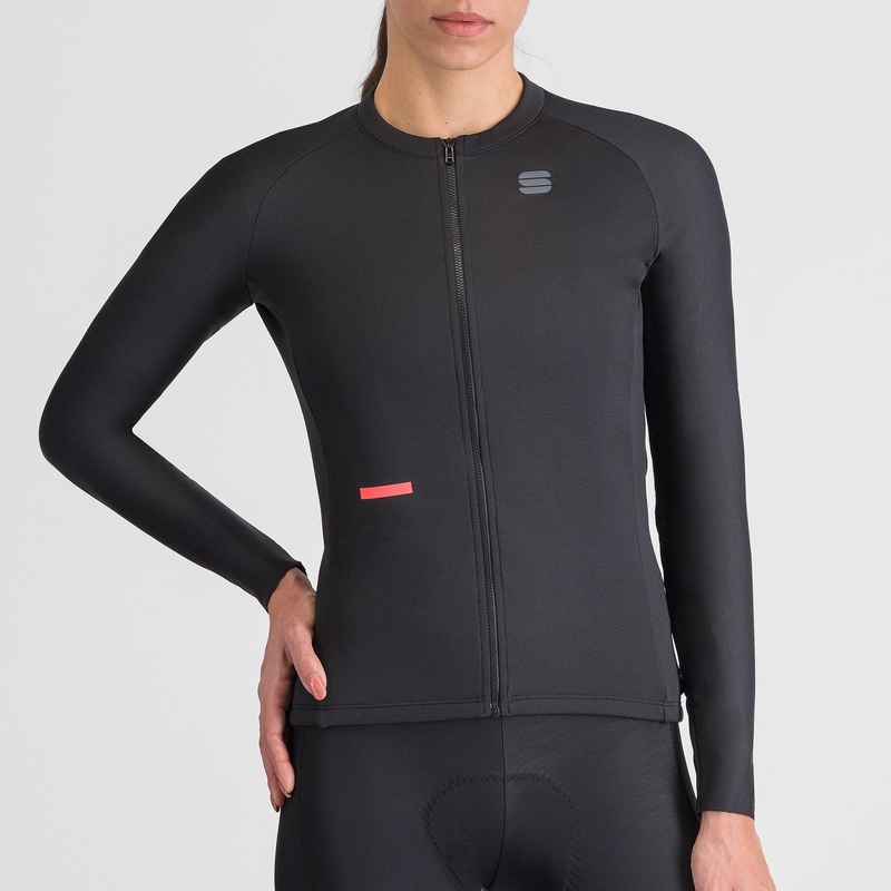 Sportful Supernova woman long sleeve jersey - Black