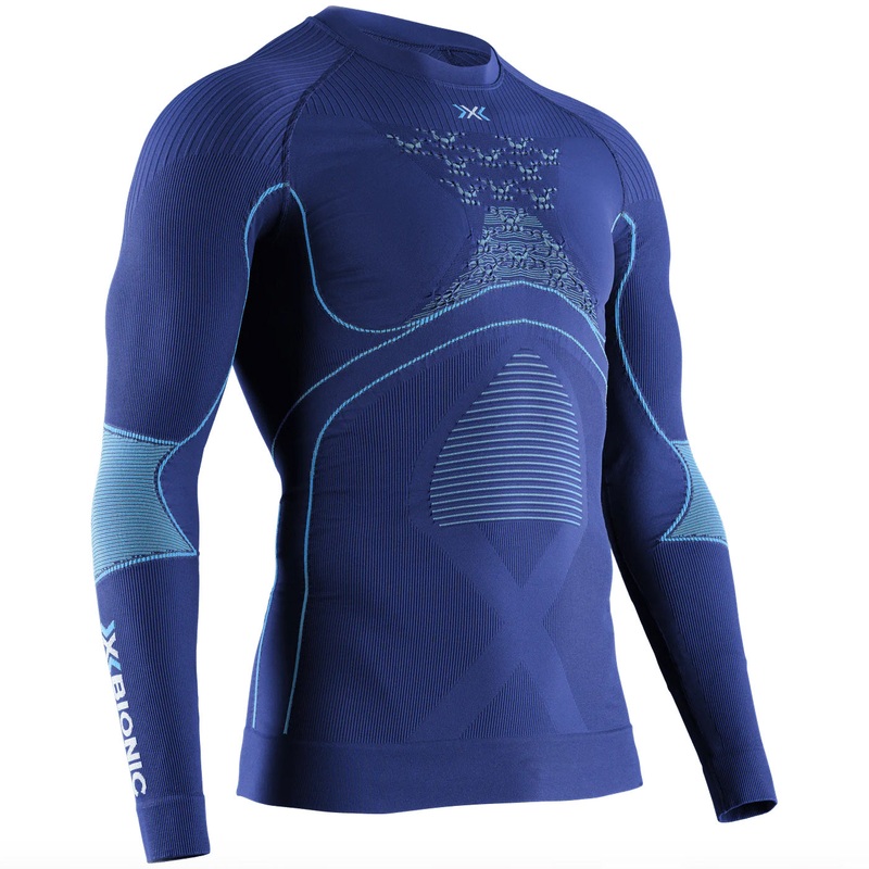 X-Bionic Energy Accumulator 4.0 Round long sleeve base layer - Blue