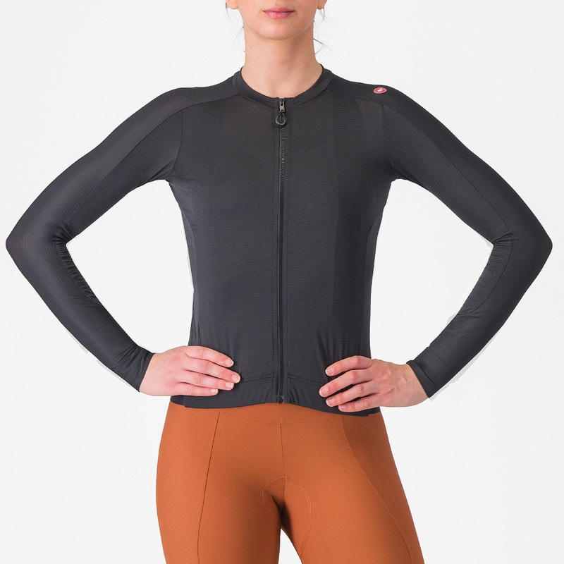 Castelli Espresso women long sleeve jersey - Black