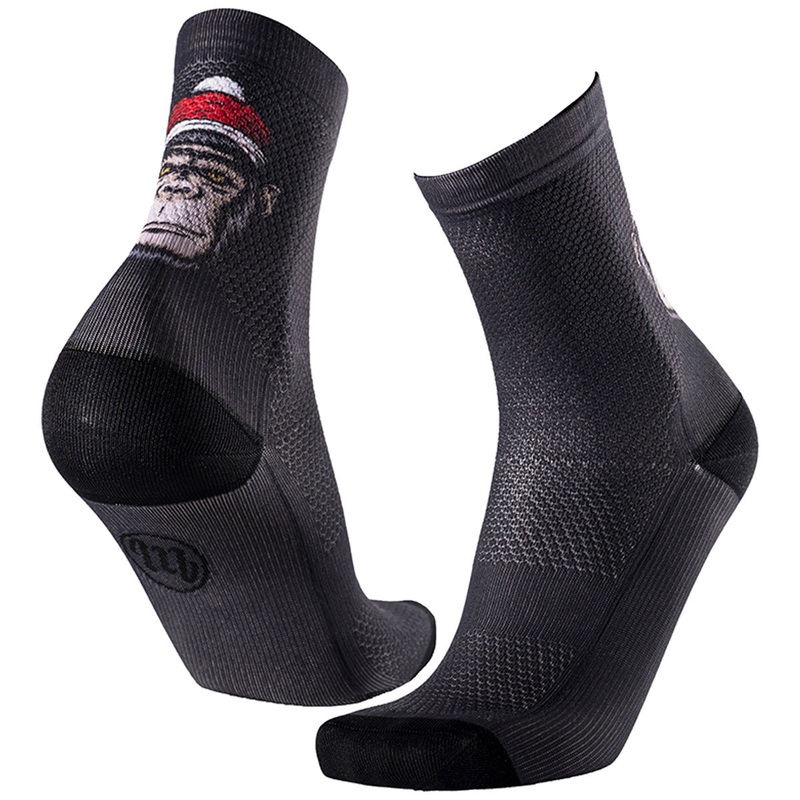 MBwear Christmas Edition Socks - Monkey Claus