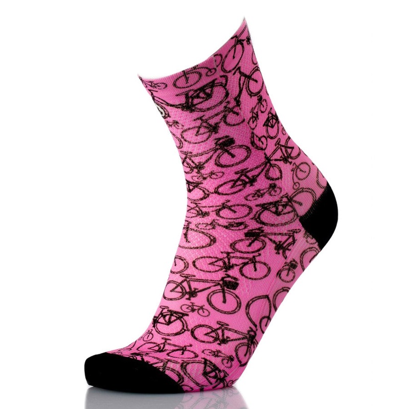 MBwear Fun Bike Socks - Pink