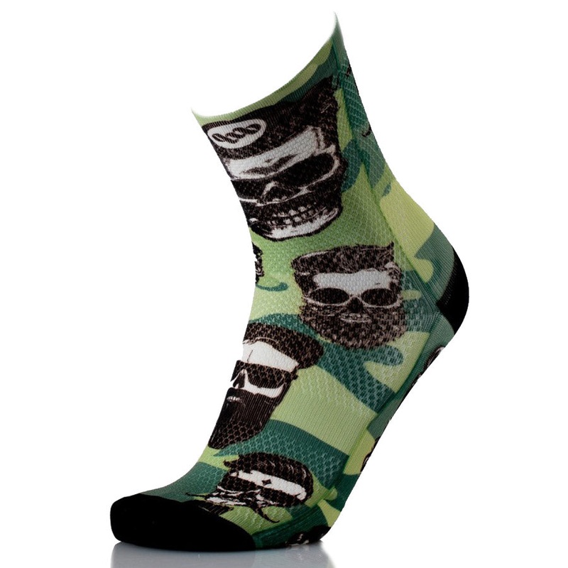 MBwear Fun Hipster Socks - Green