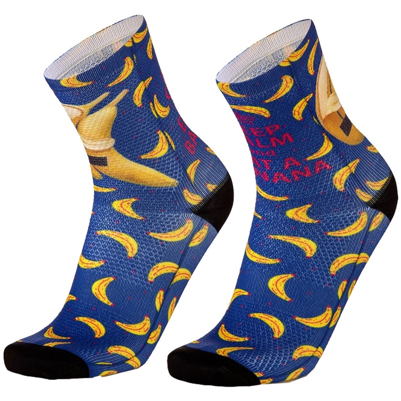 MBwear Fun socks - Bananalove
