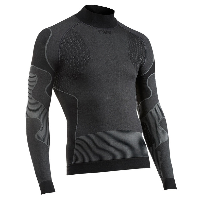 Northwave High Neck Revolution long sleeves base layer - Black