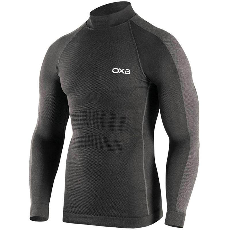 Oxyburn Drop long sleeve base layer - Black