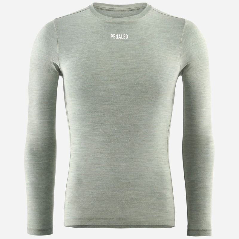 Pedaled Element Merino long sleeved undershirt - Green