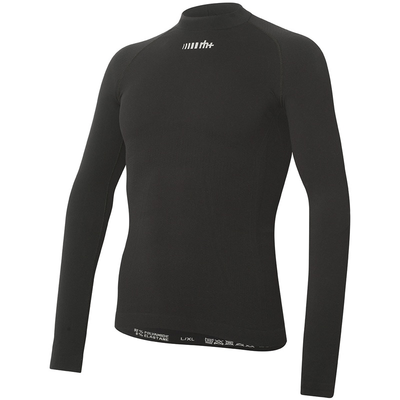 Rh+ Seamless long sleeves base layer - Black