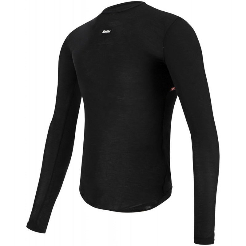 Santini Primaloft Dry long sleeve base layer - Black