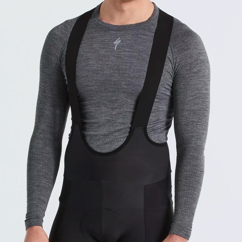 Specialized Merino Seamless Long Sleeve Base Layer - Grey