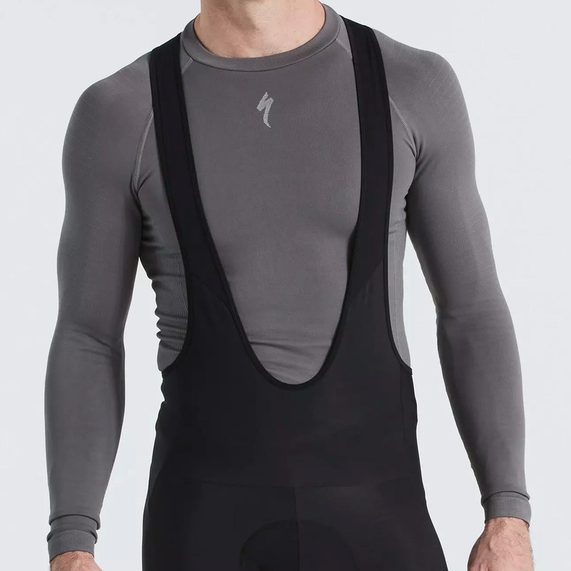 Specialized Seamless Long Sleeve Base Layer - Grey
