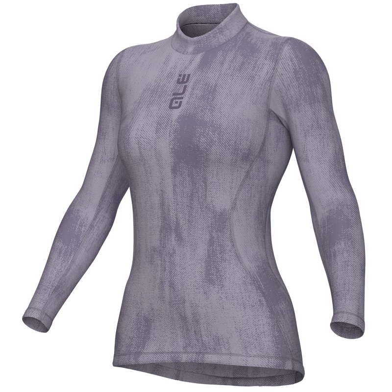 Ale Knitted woman long sleeved undershirt - Lilac