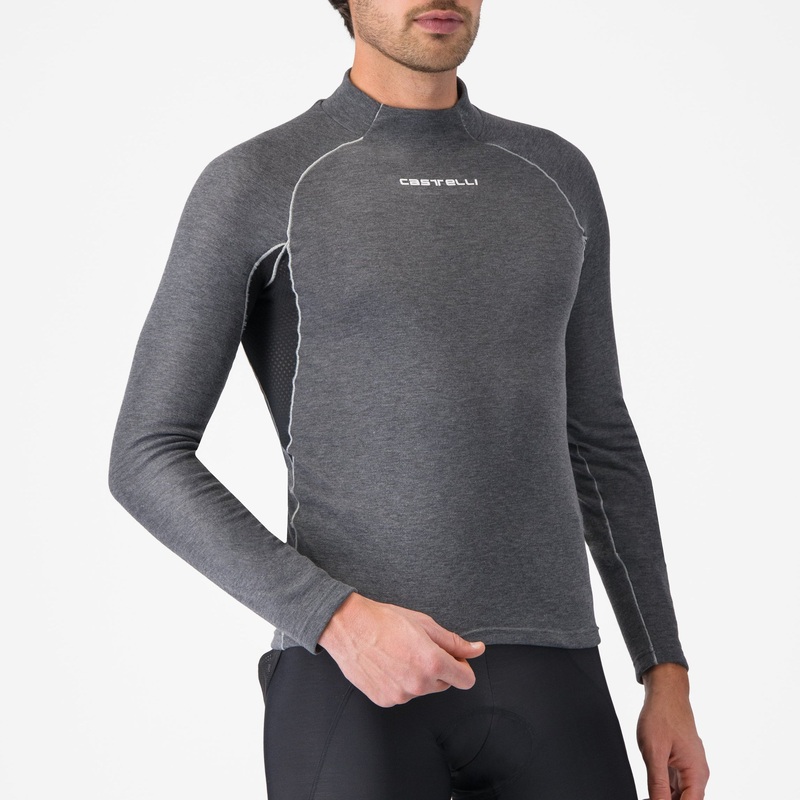 Castelli Flanders 2 long sleeve base layer - Grey