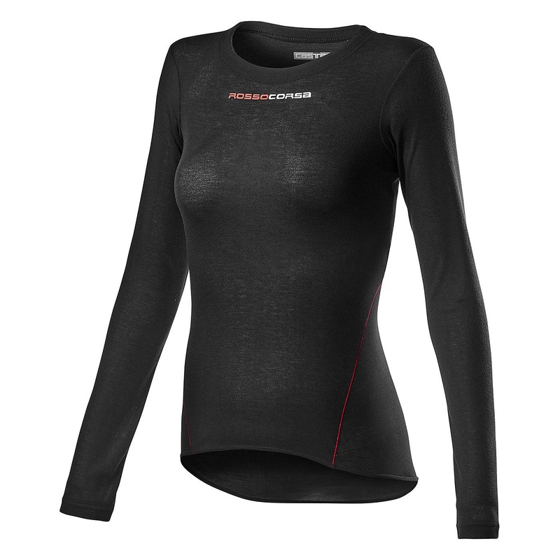 Castelli Prosecco Tech women long sleeves base layer - Black