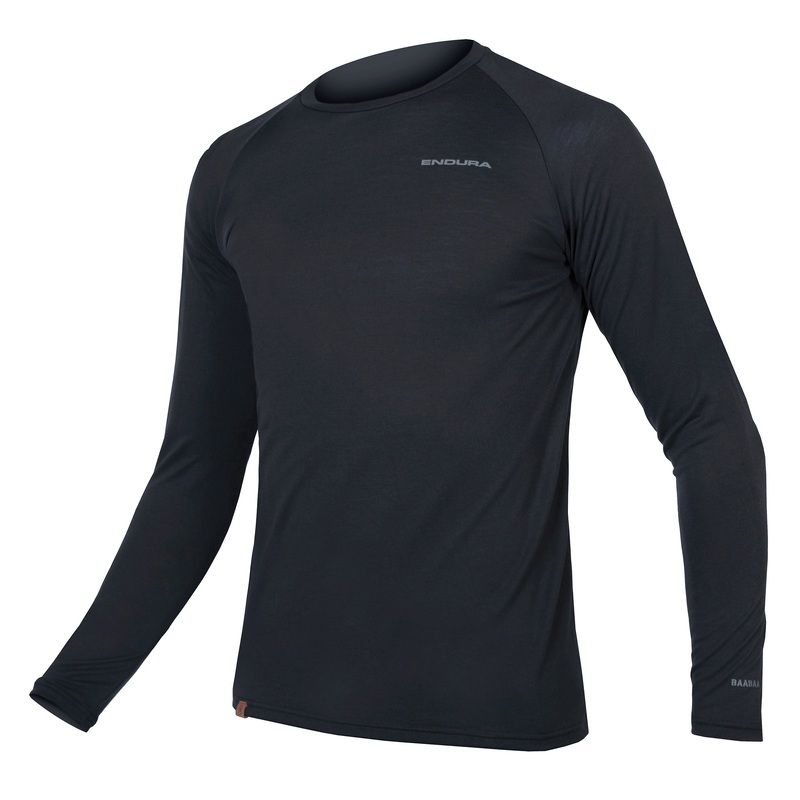 Endura BaaBaa Blend long seeve base layer - Grey