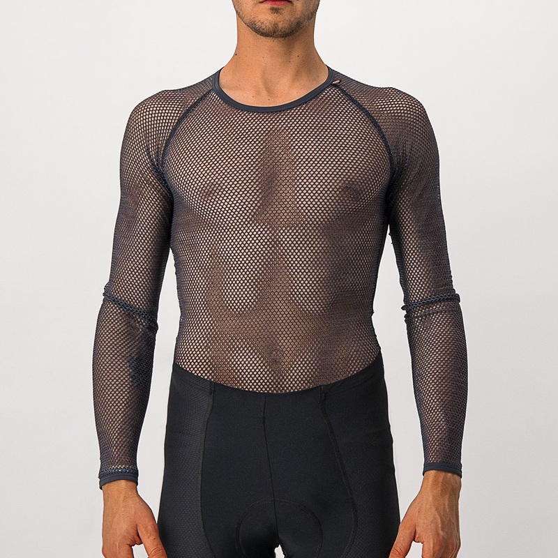 Long sleeve intimate shirt Castelli Miracle - Grey