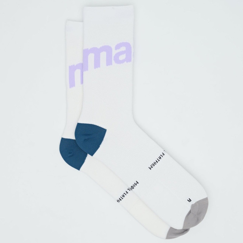 Maap Training socks - White purple