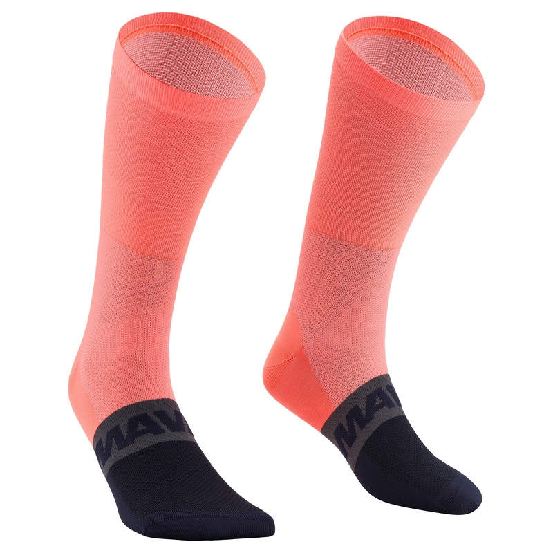Mavic Aksium High socks - Orange fluo