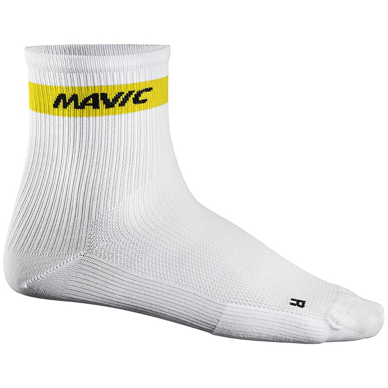 Mavic Cosmic Mid Socks - White