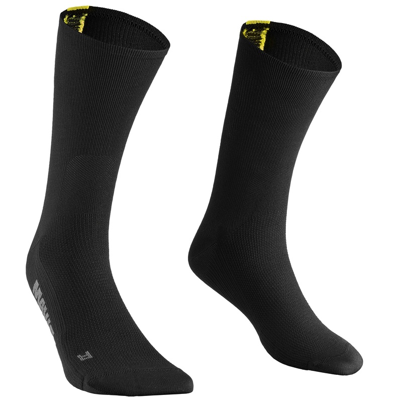 Mavic Essential High socks - Black yellow