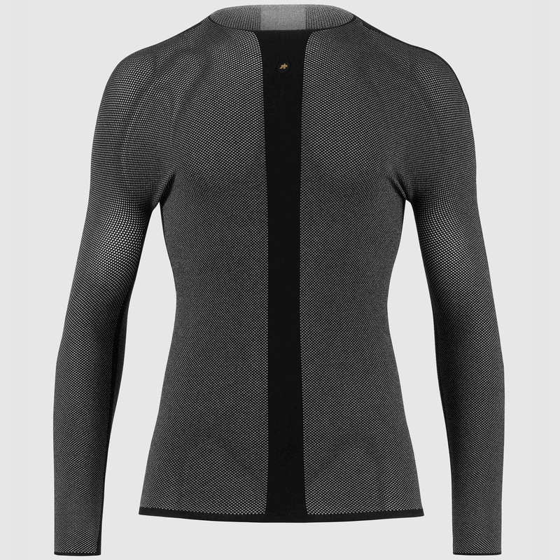 Assos Mille GTO Spring Fall LS Dermasensor long sleeve base layer - Black