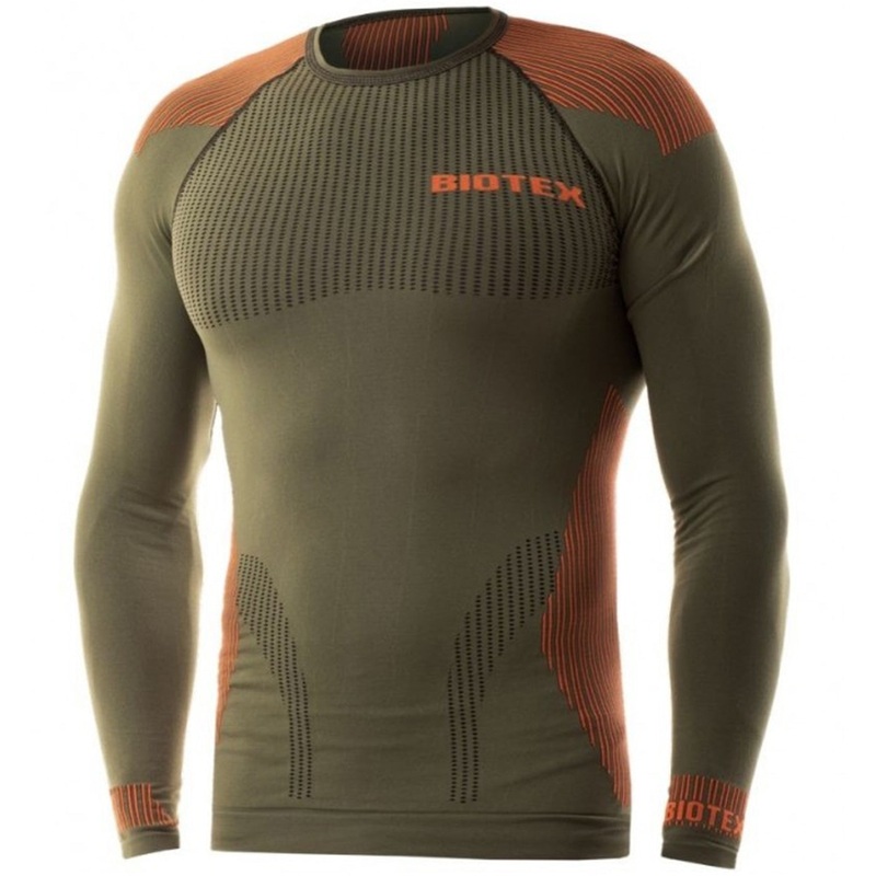 Biotex 3D long sleeve base layer - Green