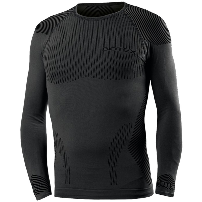 Biotex 3D long sleeve base layer - Grey