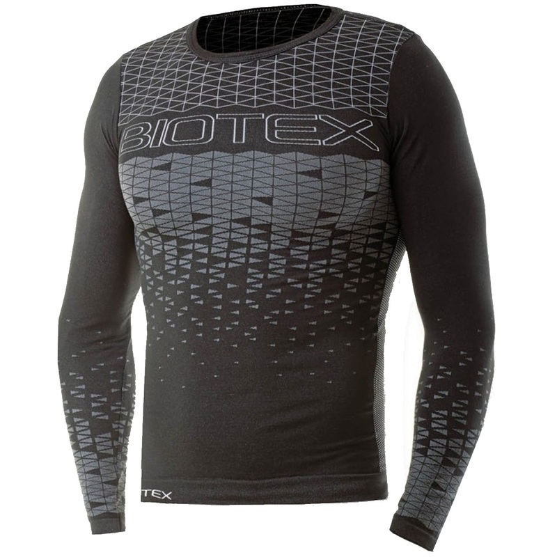 Biotex Cubic long sleeve base layer - Black