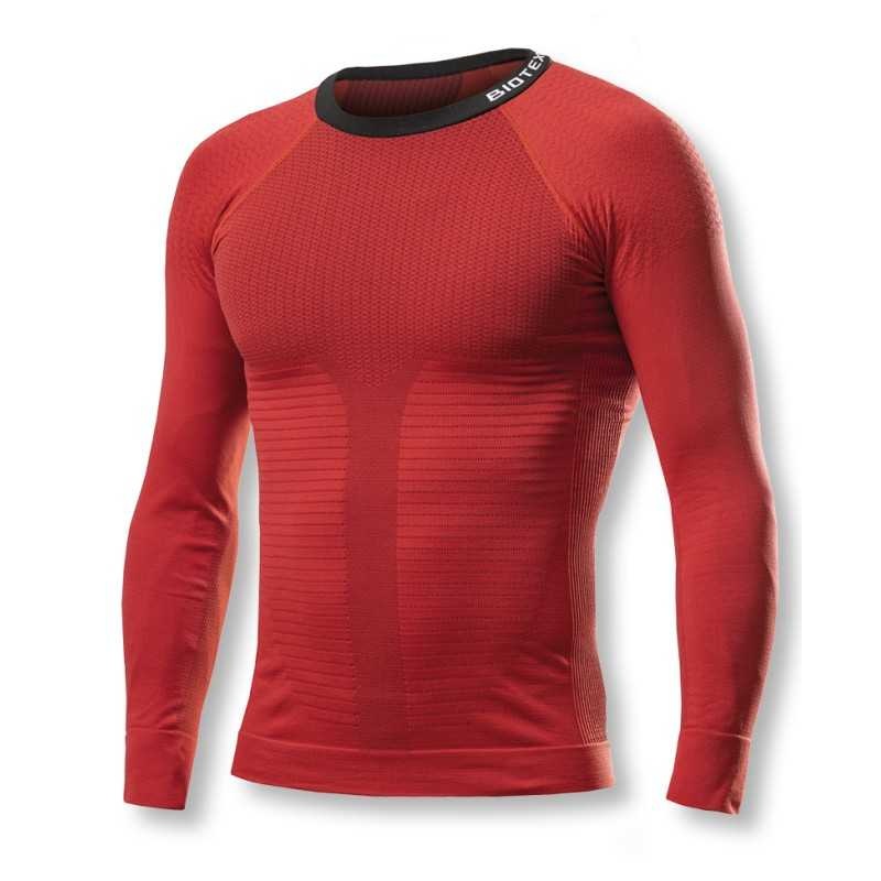 Biotex Fit 4.0 long sleeve base layer - Red