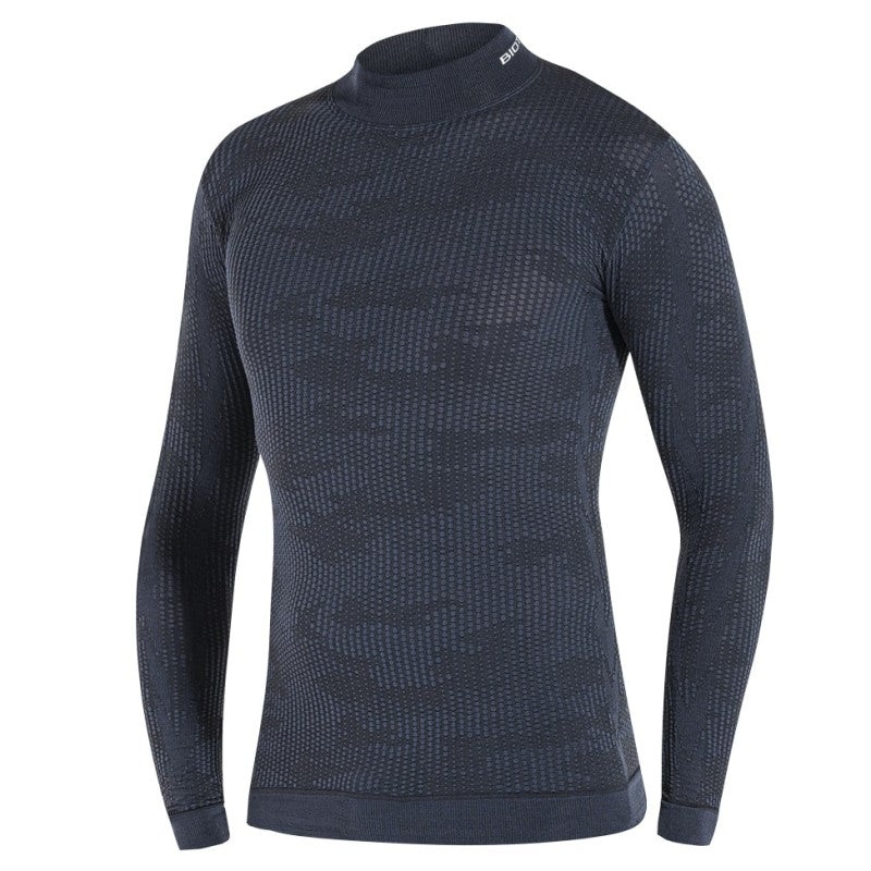 Biotex Lupetto 3D Camo long sleeve base layer - Blue