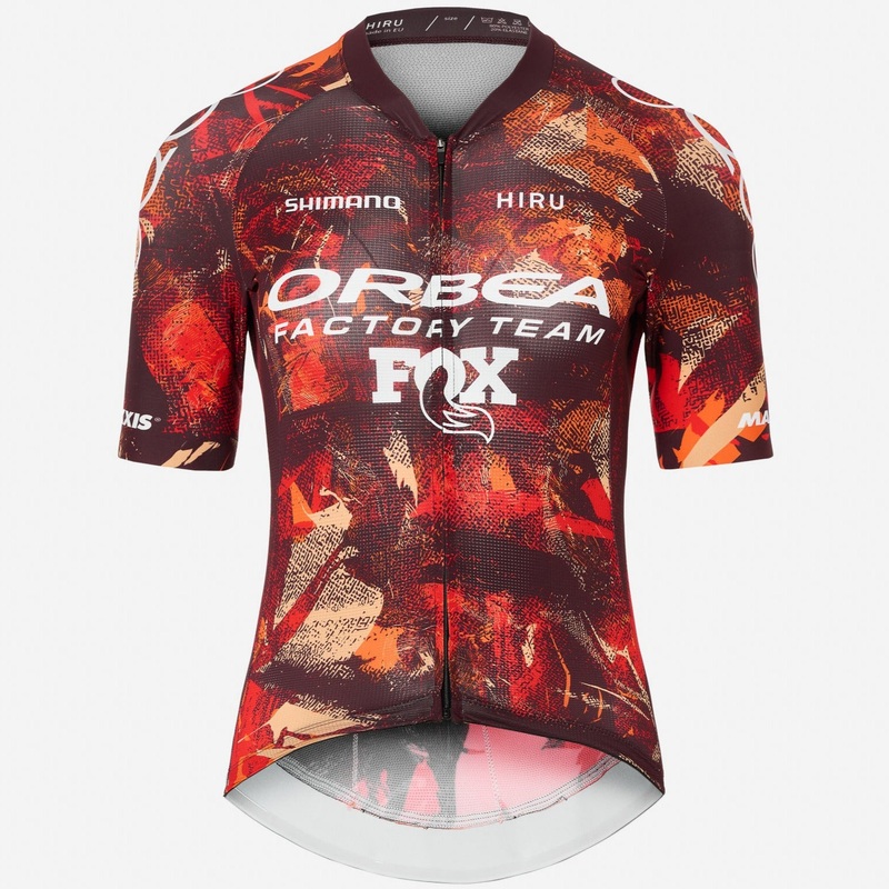 Hiru Orbea Factory Team 2025 Core women jersey - Sudafrica
