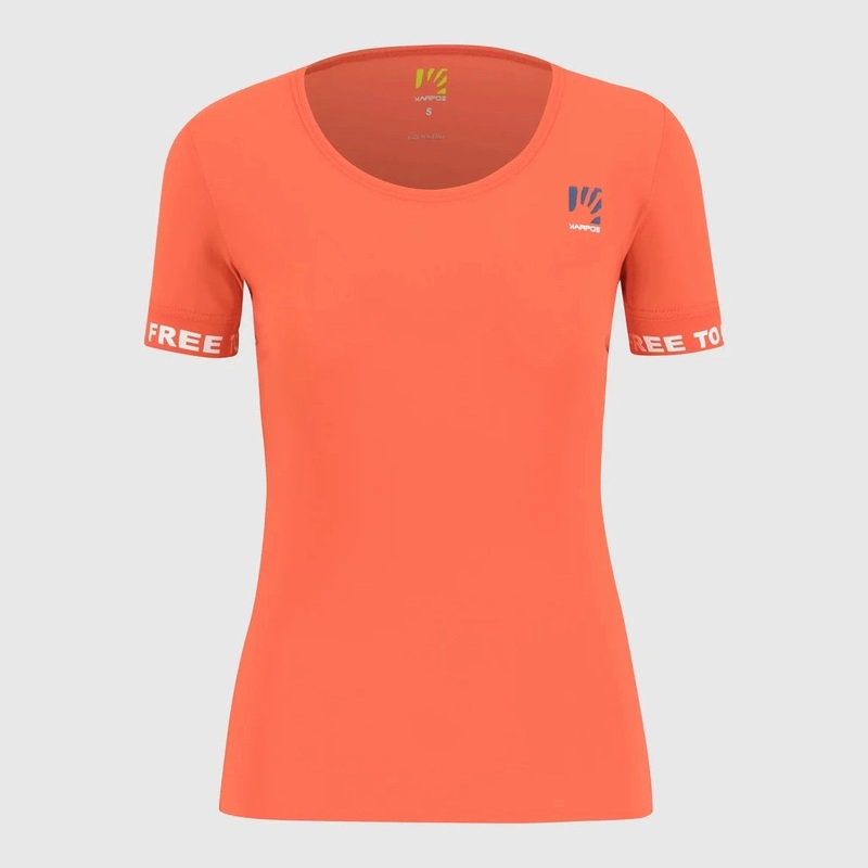 Karpos Easyfrizz women jersey - Orange