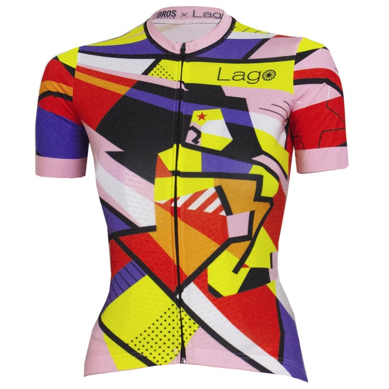 Lago 2bros woman jersey - Multicolor