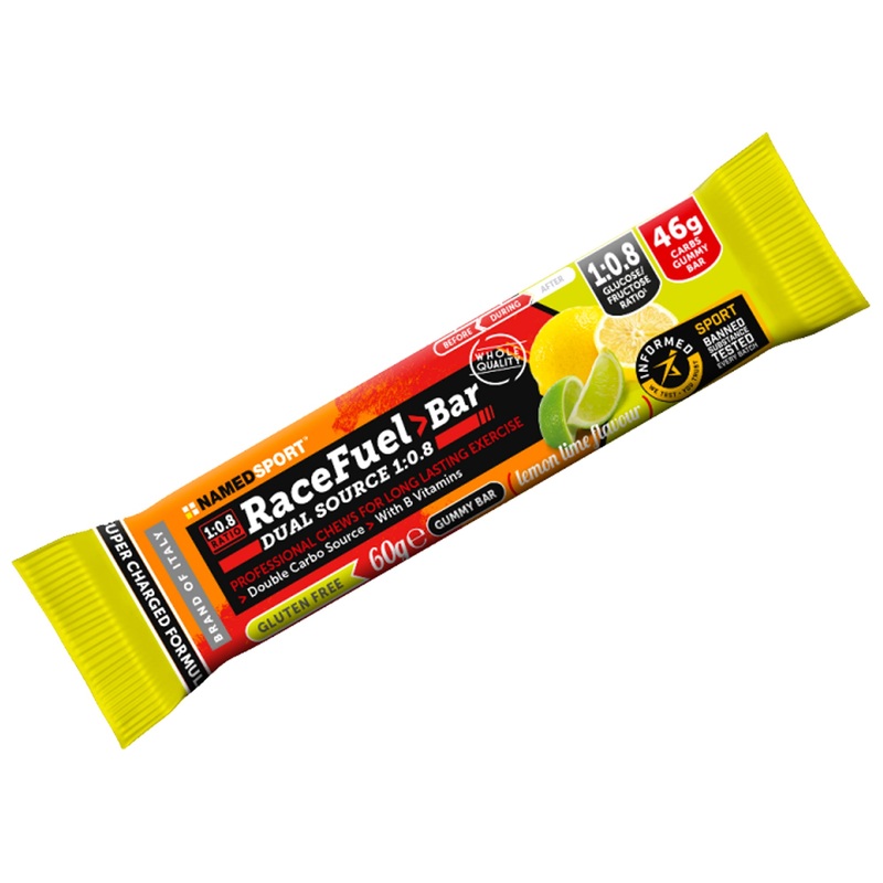 Named Race Fuel Bar -  Lemon Lime
