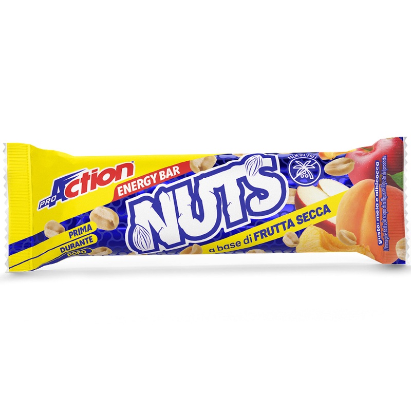 ProAction Nuts Bar - Mela e albicocca
