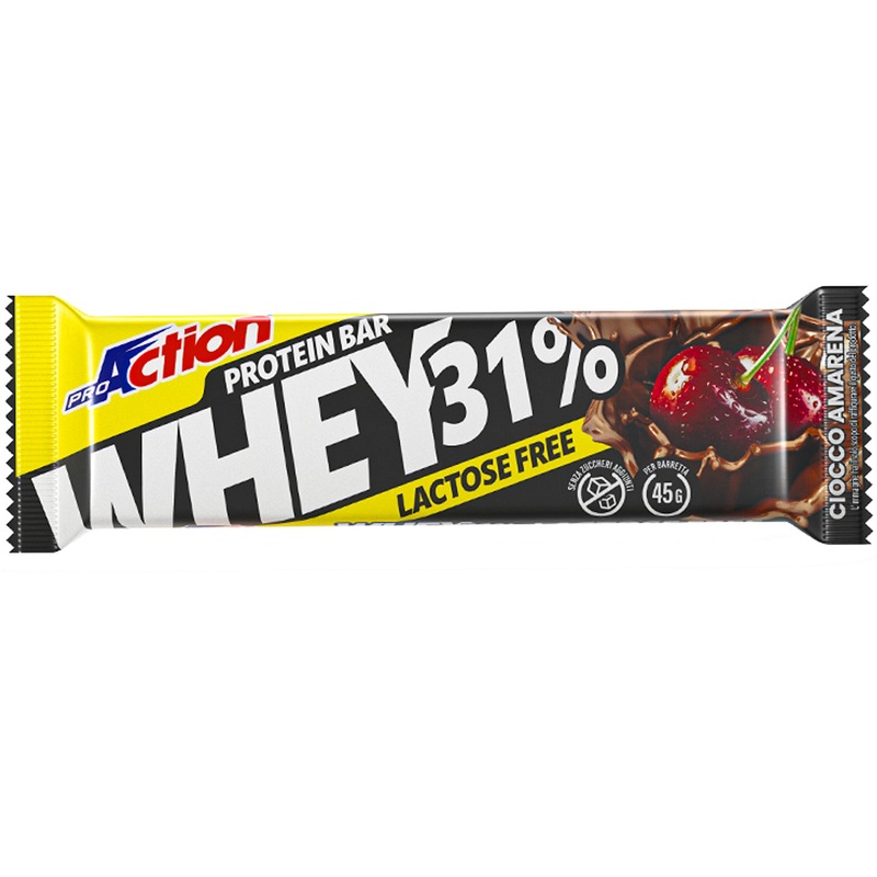 ProAction Whey Protein Bar - Chocolat Amarena