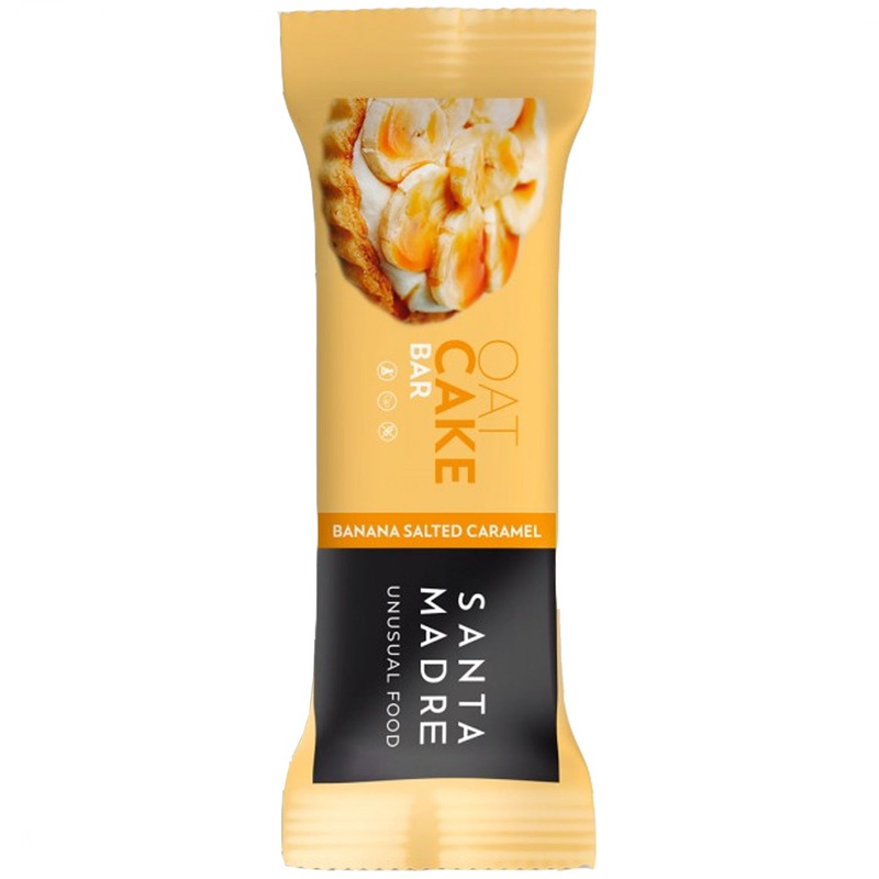 Santa Madre Oatcake Bar - Banana salted caramel