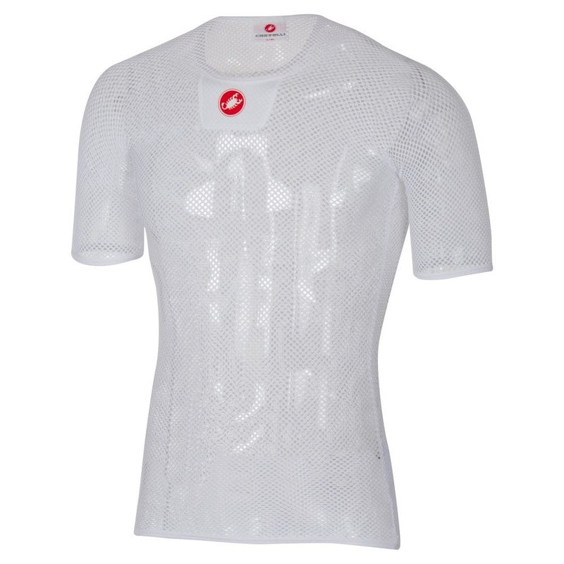 Castelli Core Mesh 3 S/S base layer - White