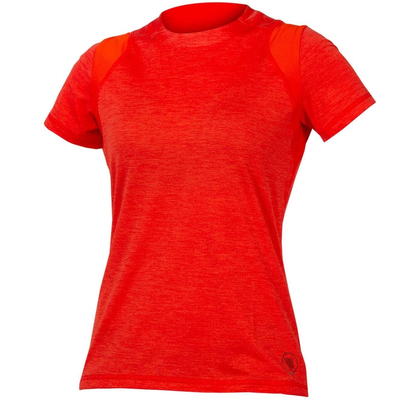 Endura SingleTrack woman jersey - Red