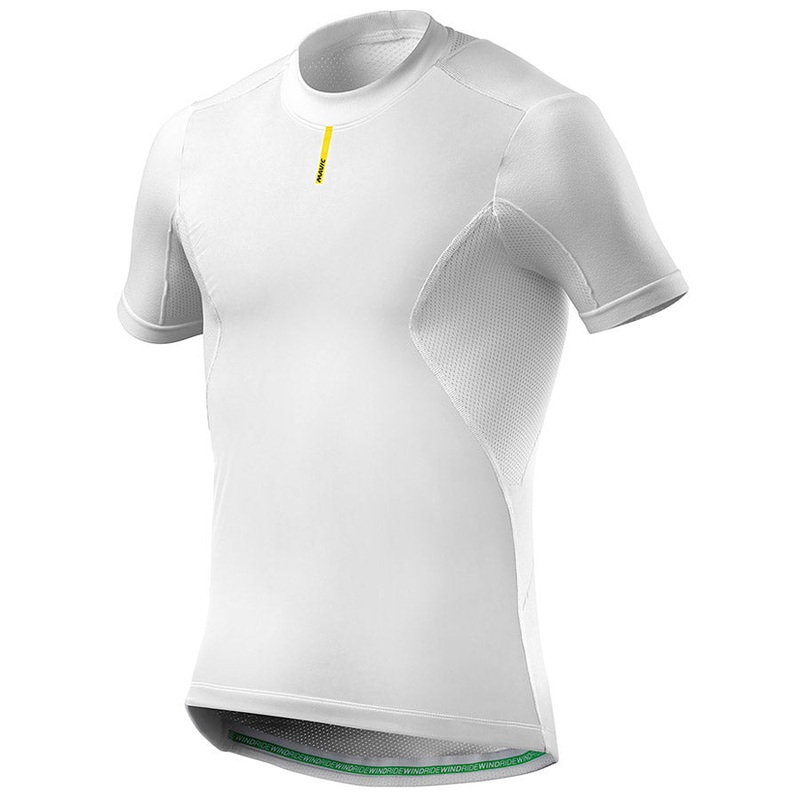 Mavic Wind Ride S/S base layer - White