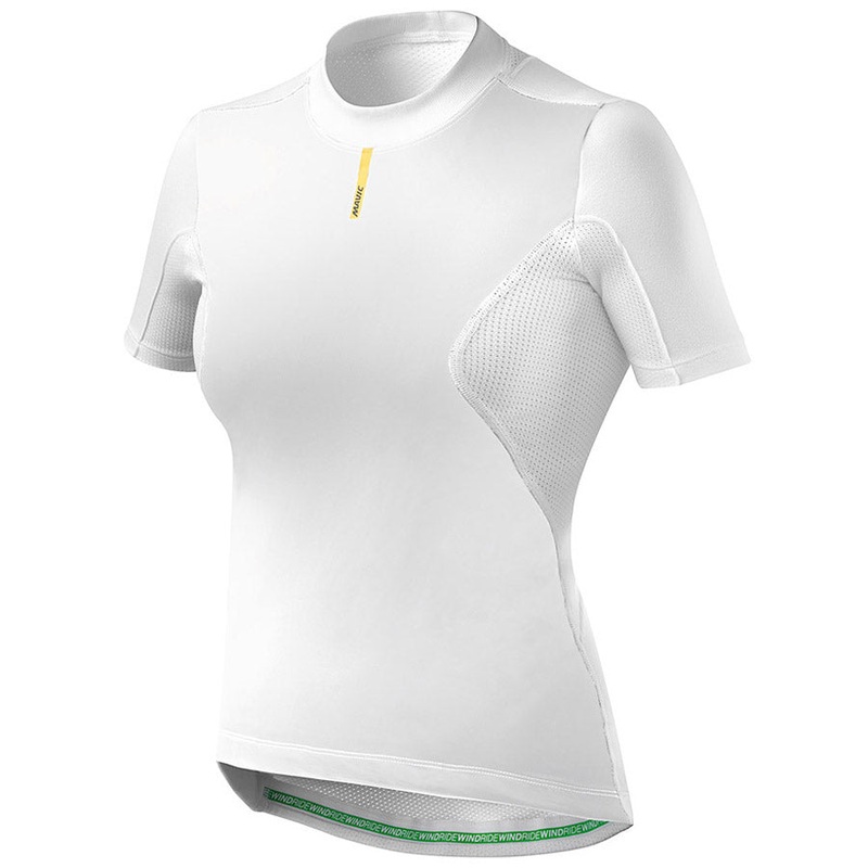Mavic Wind Ride S/S Woman base layer - White