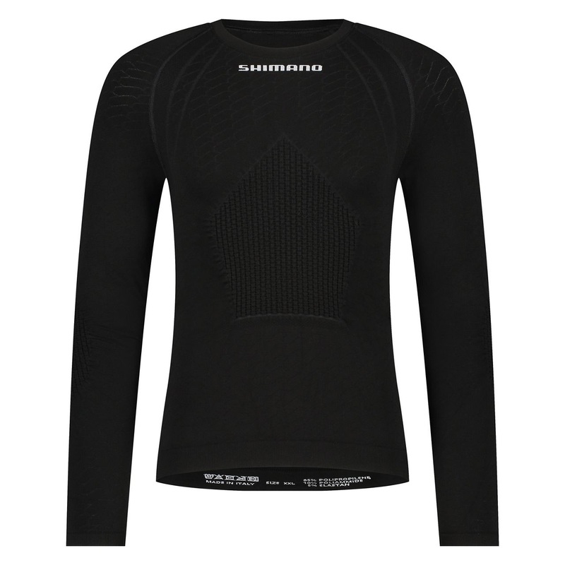Shimano Vertex Winter base layer long sleeve - Black