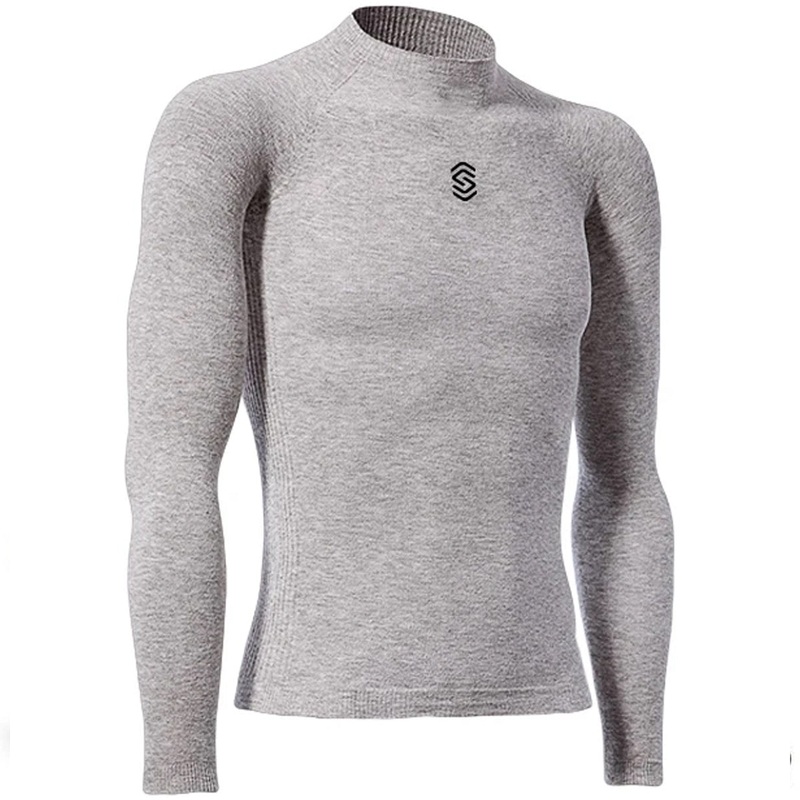 Silverskin Stay Warm long sleeve base layer - Grey