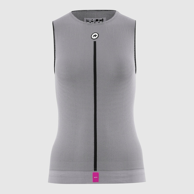 Assos Summer 1/3 Skin Layer P1 women sleeveless base layer - Grey