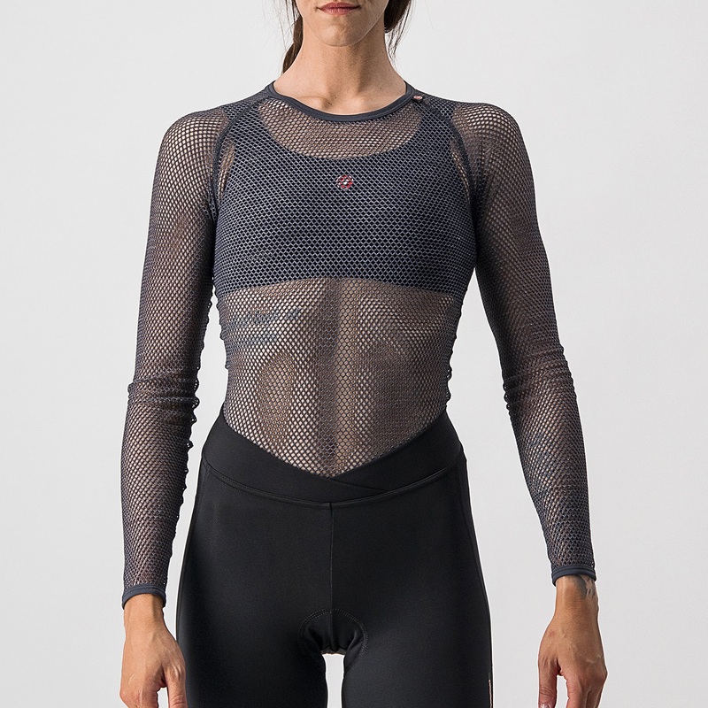 Castelli Miracolo Woman long sleeve base layer - Grey
